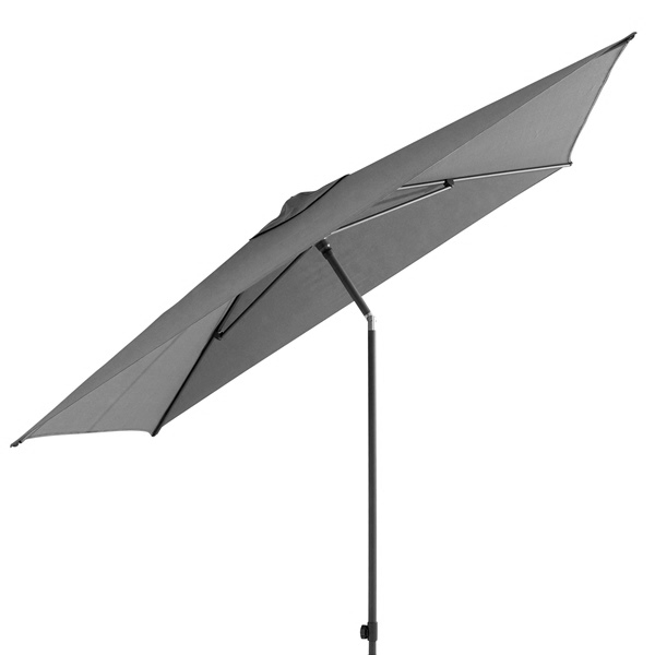 4 Seasons Azzurro Push Parasol 200x300cm - Charcoal